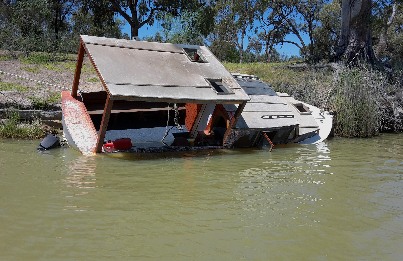 Half Sunken Cruiser